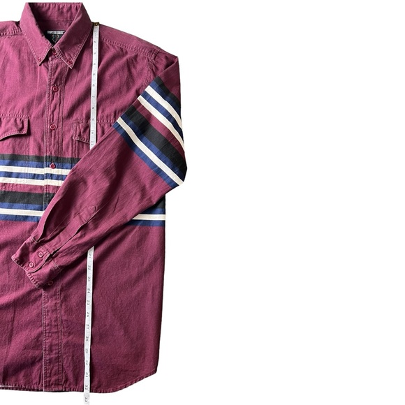 Vintage Wrangler Frontier Series Western Button-Down Shirt Size Medium - Picture 8 of 10